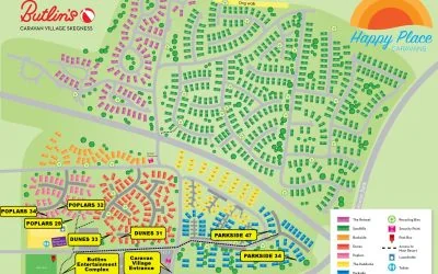 Butlins Skegness Accommodation Map: A Guide to the Caravan Village Layout
